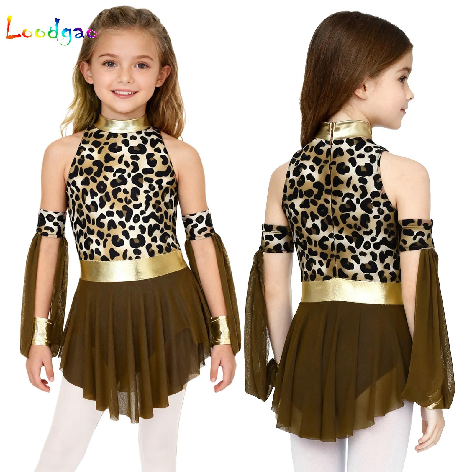 Summer Clothing For Kids Girls - Bambini Leopard Savage Caveman Croods Abbigliamento