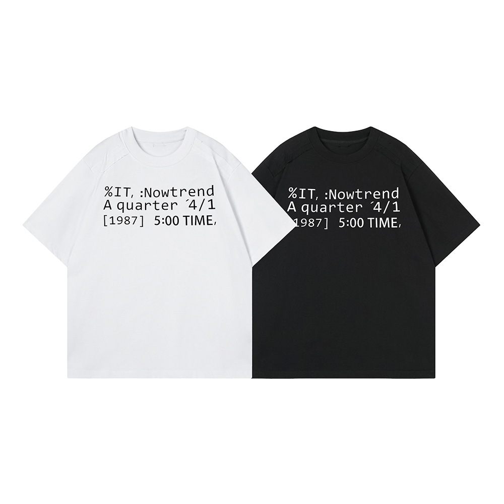 Summer Clothing Trends For Men 2026 - T-shirt Oversize Casual Patchwork alla Moda,