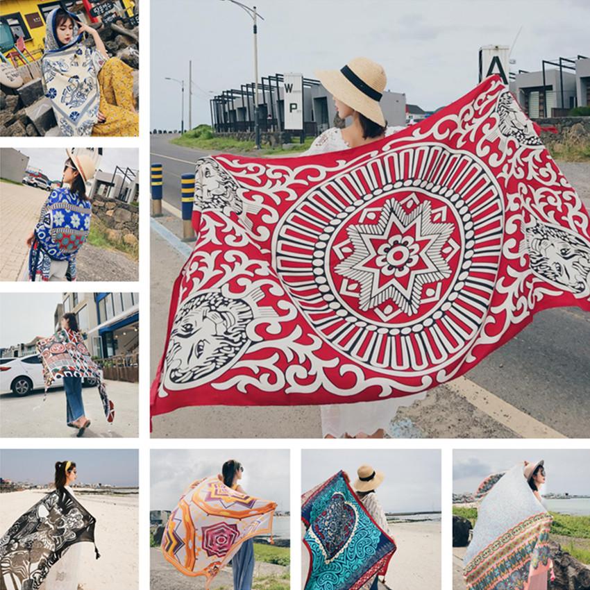 Sarong Pareo Wrap - Copricostumi da spiaggia Donna Grande abito