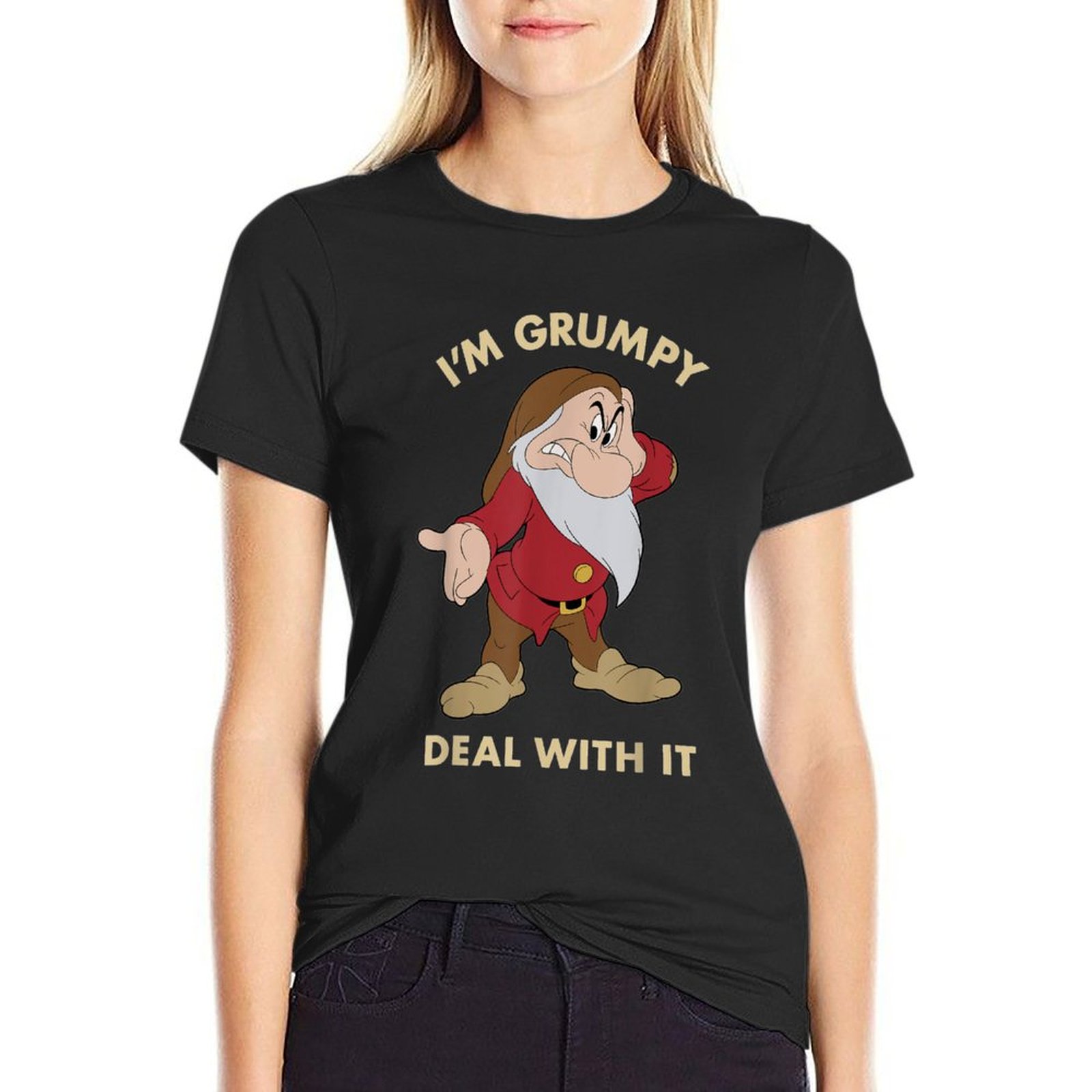 Summer Clothing Deals - Sono Grumpy Deal With It t-shirt