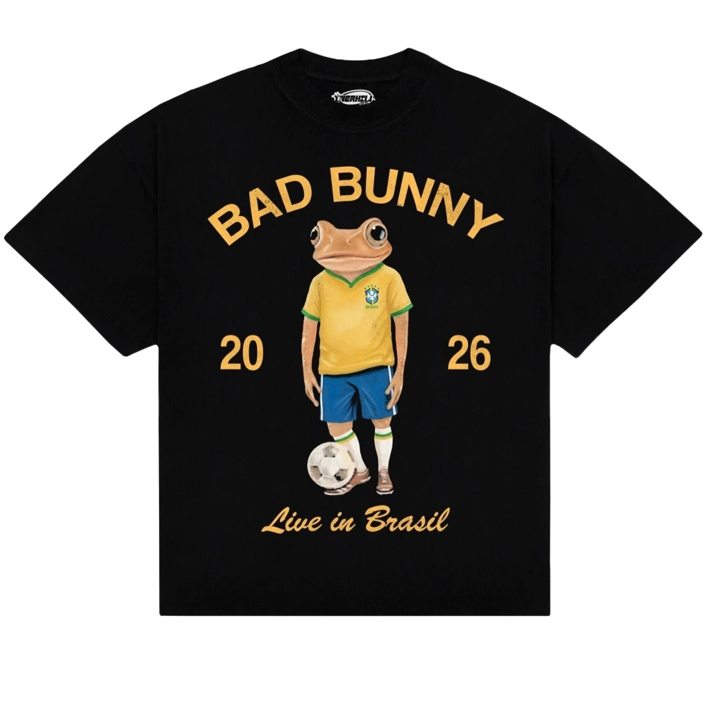 Summer Clothing Trends For Men 2026 - T-shirt Hip Hop BAD BUNNY Edizione