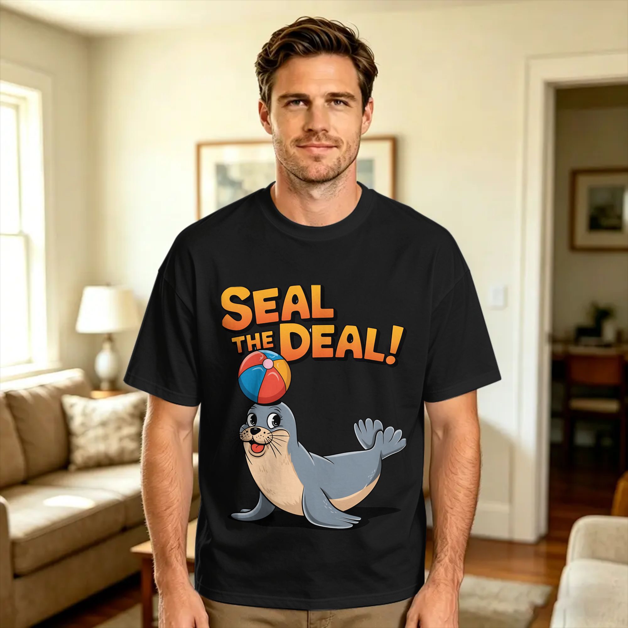 Summer Clothing Deals - T-shirt Seal The Deal, magliette hippie
