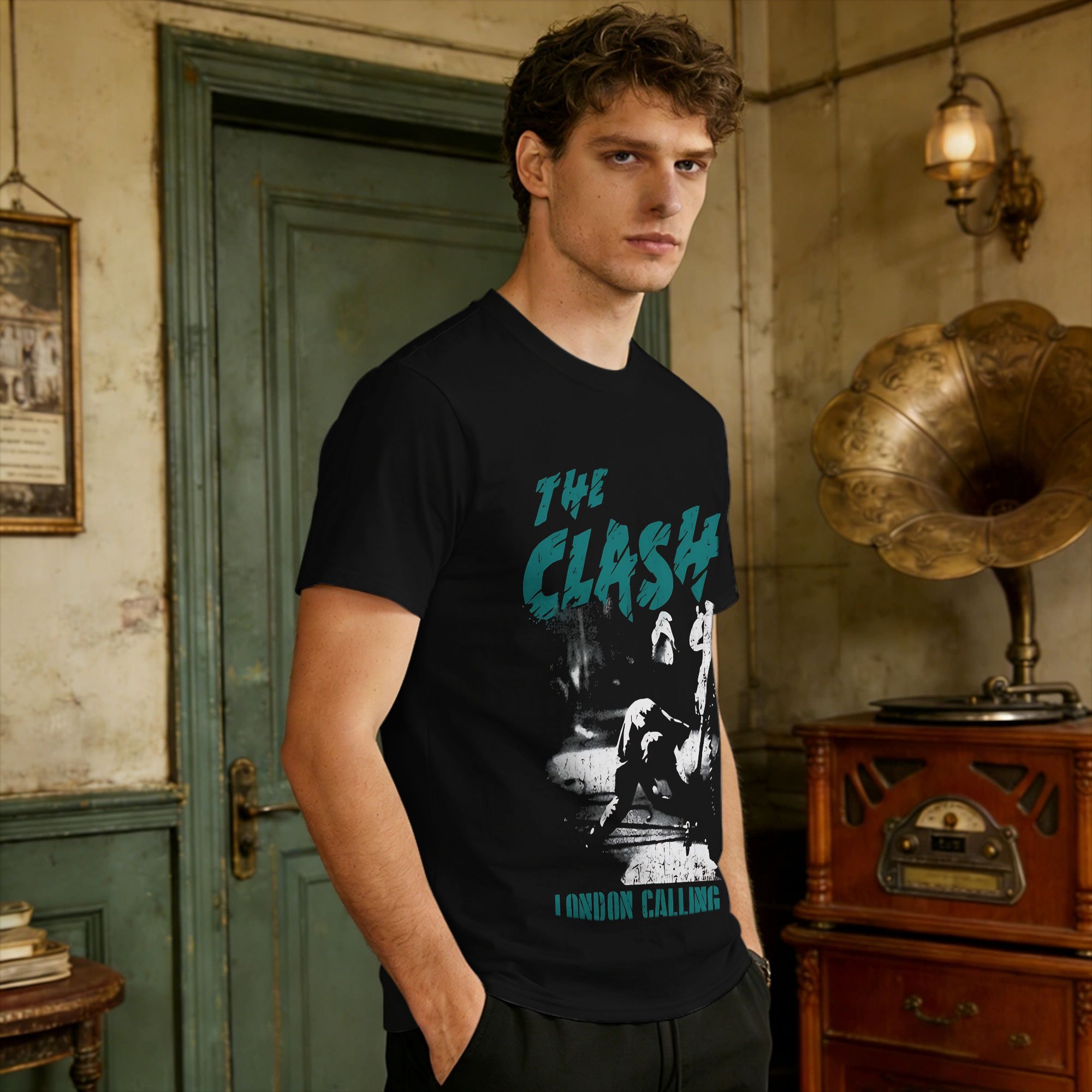 Summer Clothing London - Maglietta The Clash London Calling, T-shirt