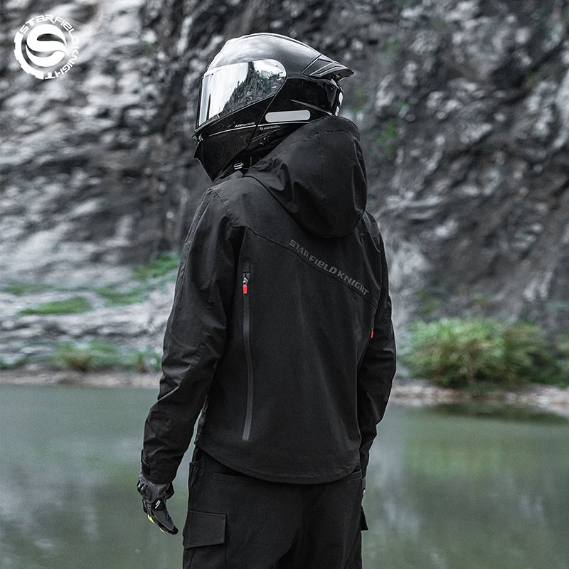 Giacca da Moto SFK Nera in Tes - Summer Knights Clothing recensione e prezzo
