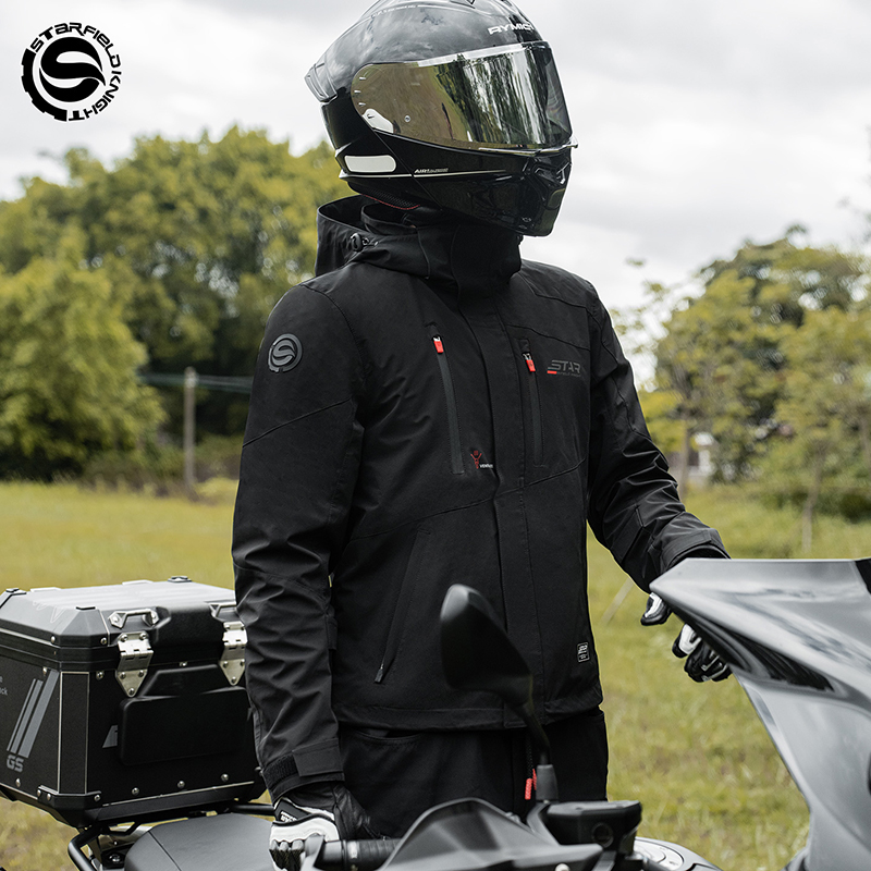 Giacca da Moto SFK Nera in Tes - Summer Knights Clothing recensione e prezzo