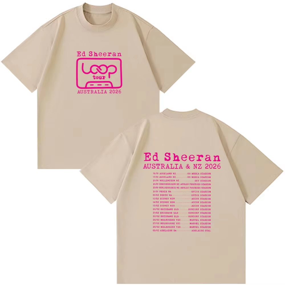 Ed Sheeran Loop Tour Australia - Summer Clothing Australia recensione e prezzo