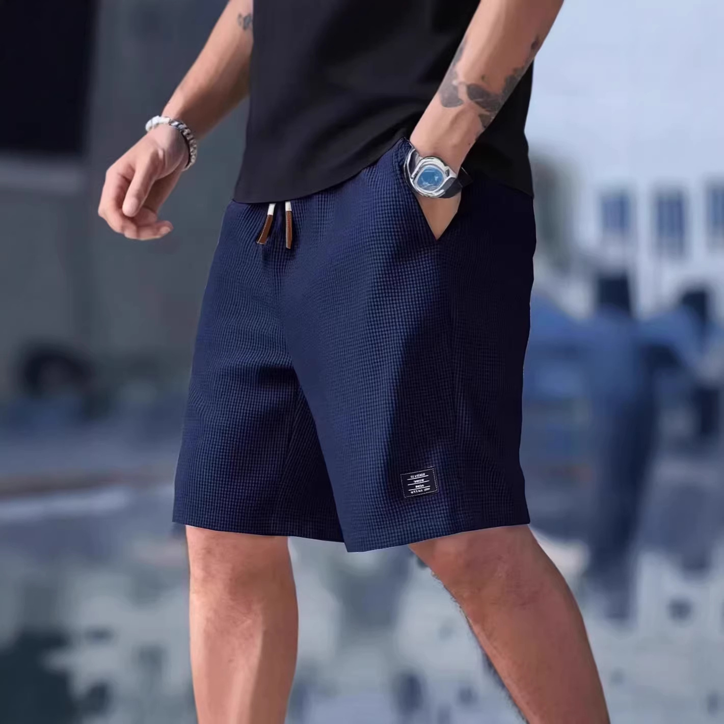 Pantaloncini da Uomo Neri Over - Summer Clothing Deals recensione e prezzo