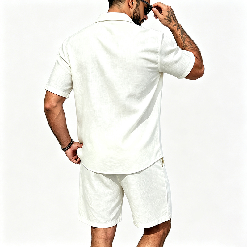 Completo Estivo da Uomo in Lin - Summer Clothing Men Linen recensione e prezzo