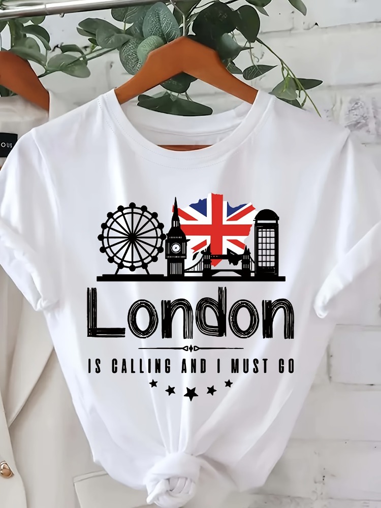 T-shirt da donna con stampa 