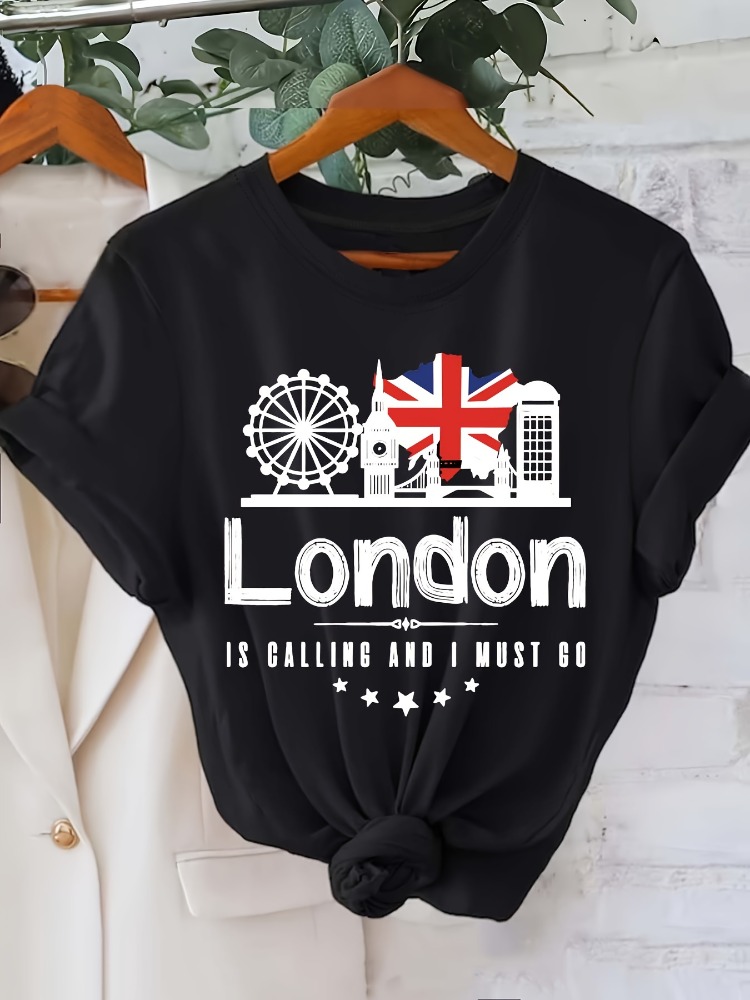 T-shirt da donna con stampa 