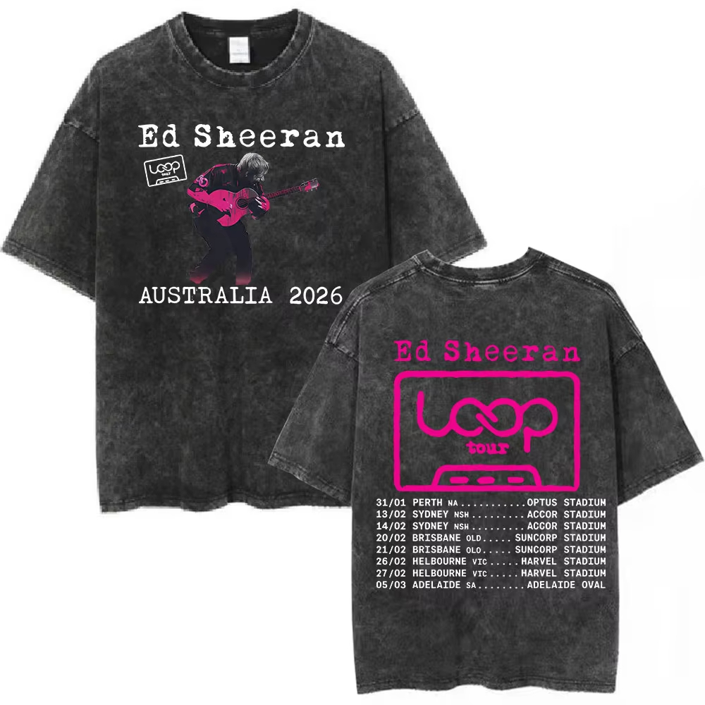 T-shirt Vintage Lavata Ed Shee - Summer Clothing Australia recensione e prezzo