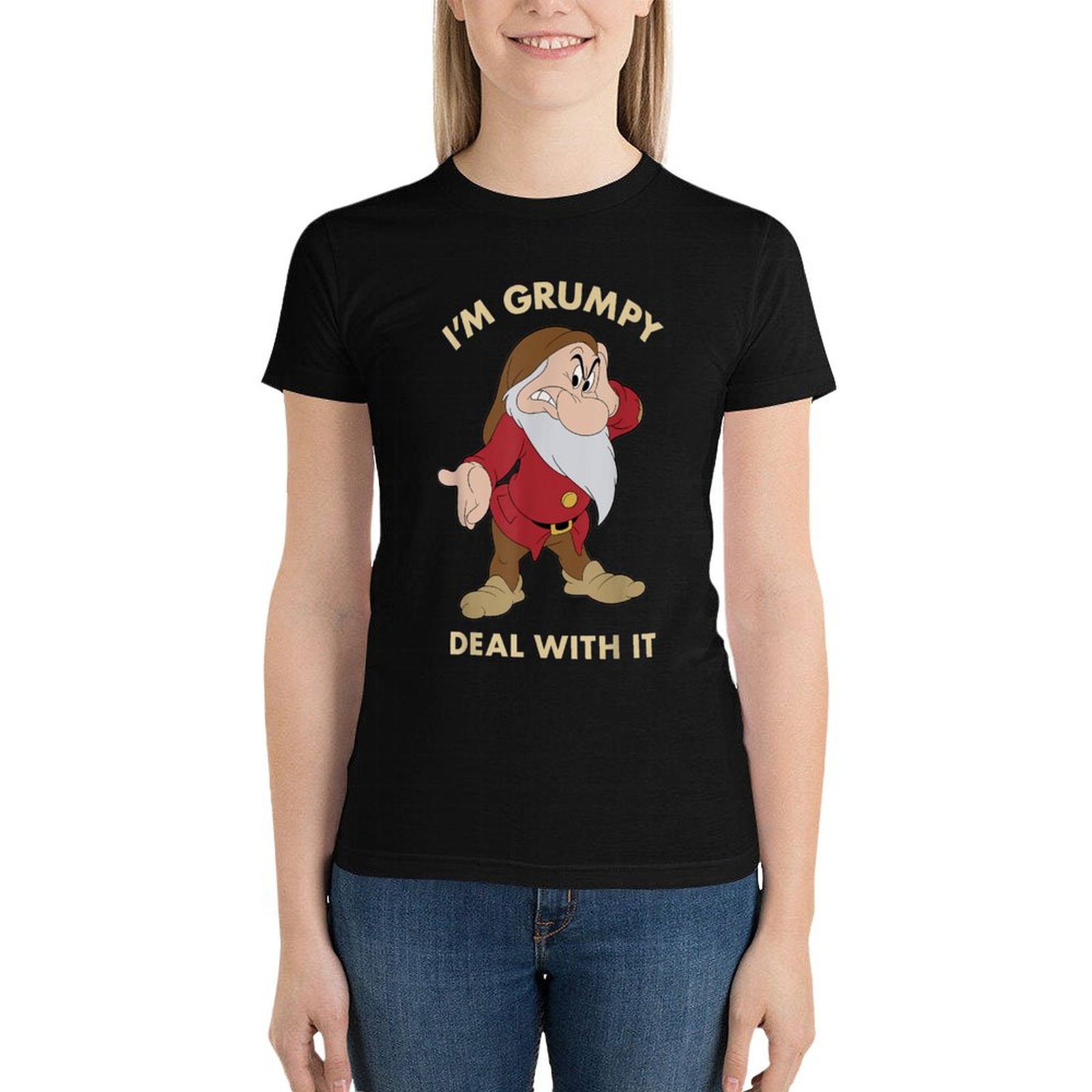 Sono Grumpy Deal With It t-shi - Summer Clothing Deals recensione e prezzo
