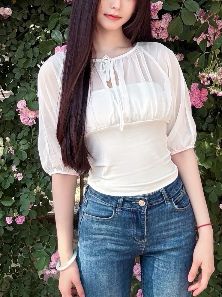Top con inserti in seta di gel - Summer Clothing Shops recensione e prezzo
