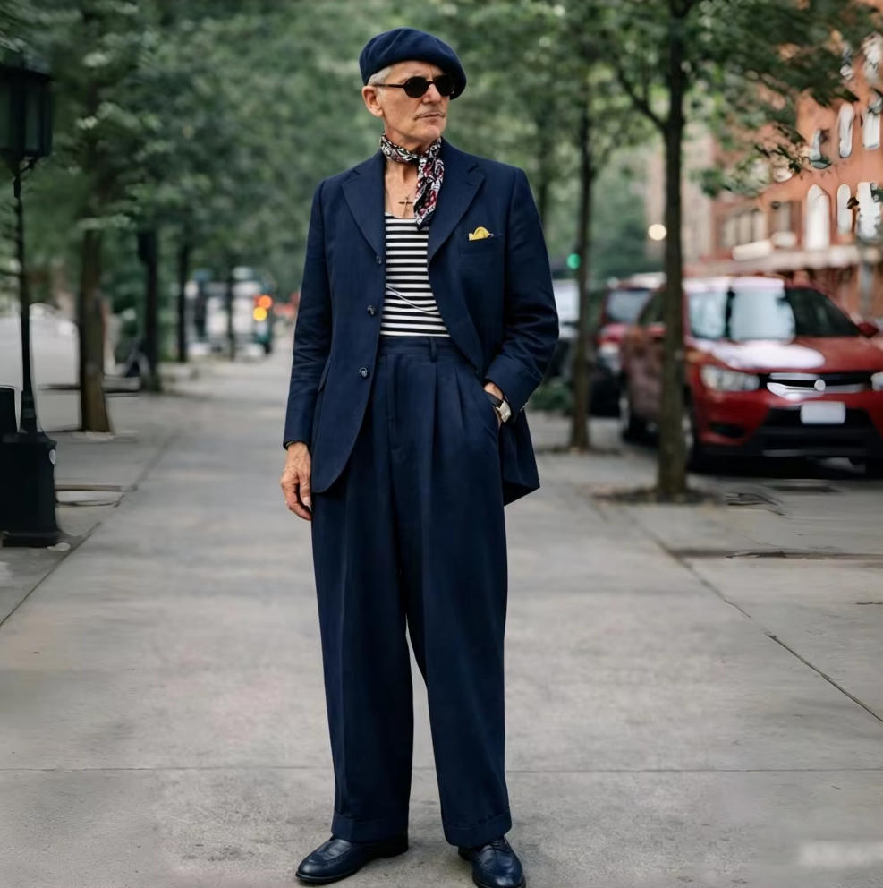 Completi da uomo in lino marro - Summer Clothing Men Linen recensione e prezzo
