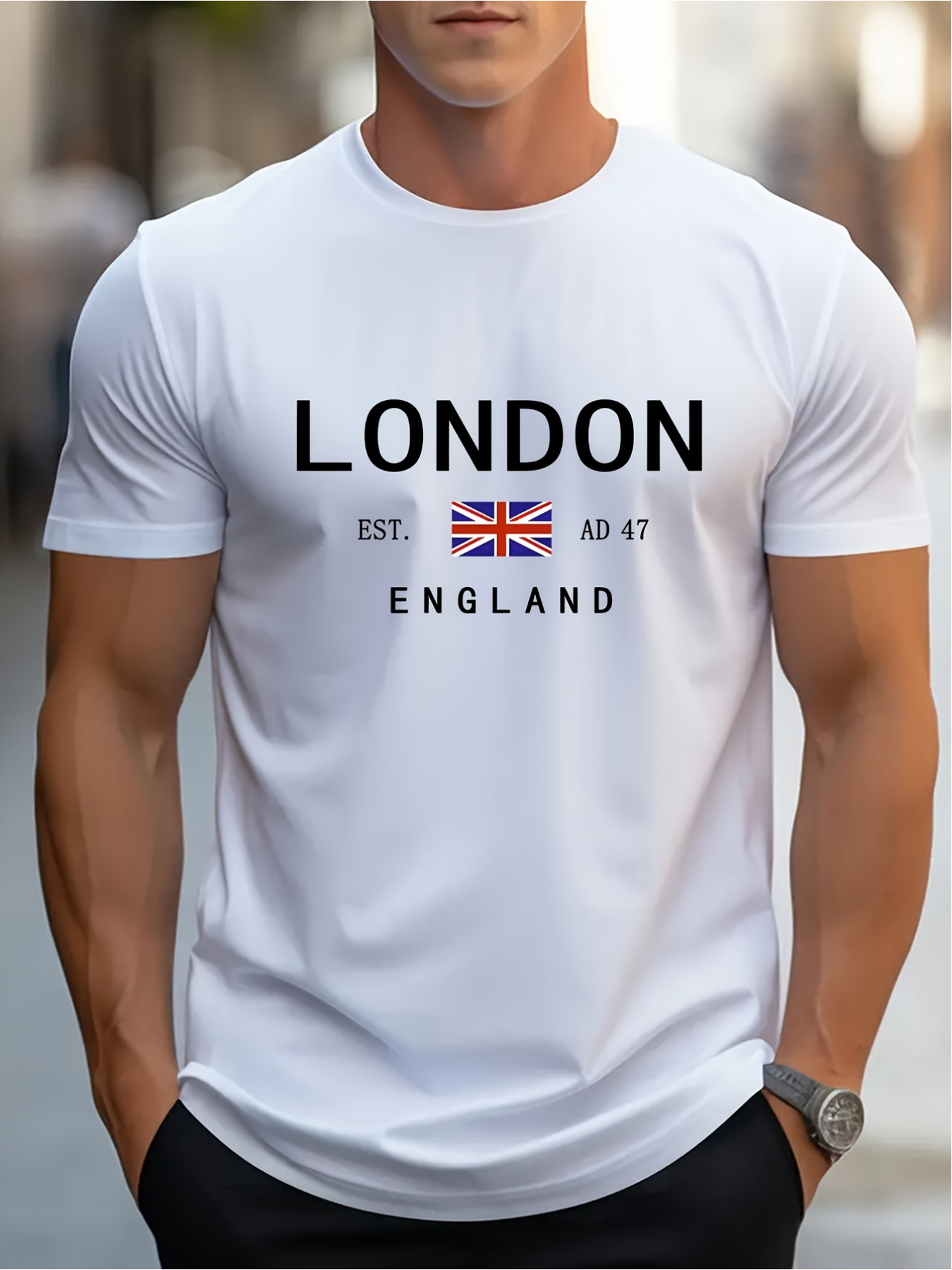 T-shirt con stampa London ENGL - Summer Clothing London recensione e prezzo
