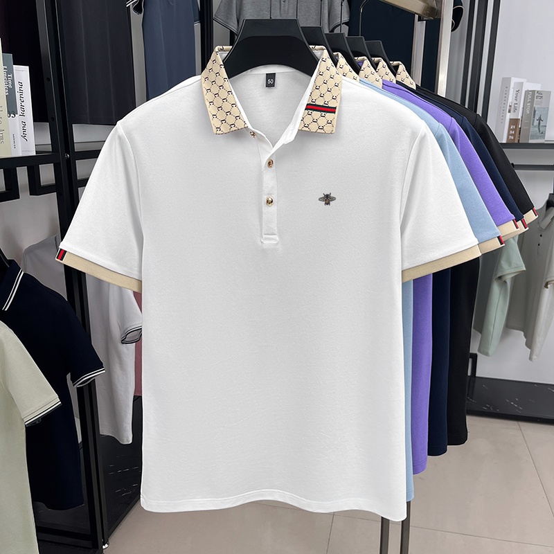 Polo da Uomo di Lusso di Alta  - Summer Clothing Men Linen recensione e prezzo