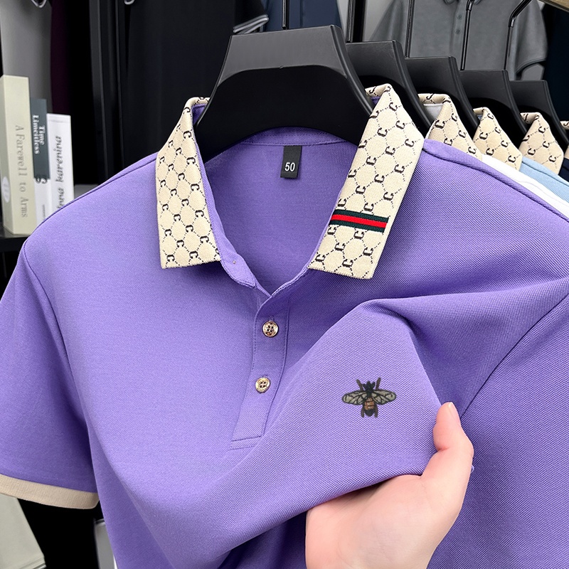 Polo da Uomo di Lusso di Alta  - Summer Clothing Men Linen recensione e prezzo