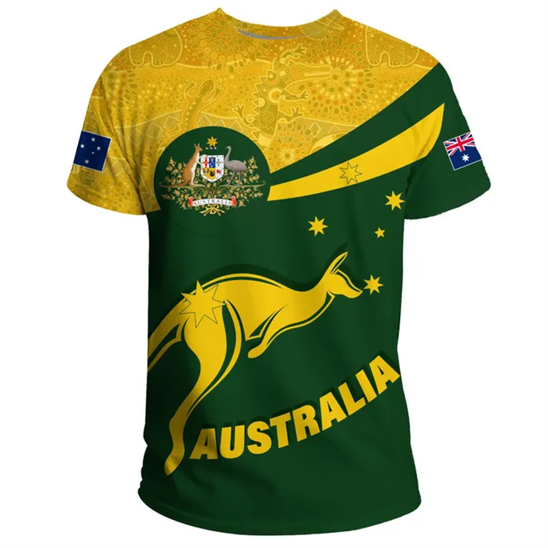 3D Print Australia Flag maglie - Summer Clothing Australia recensione e prezzo