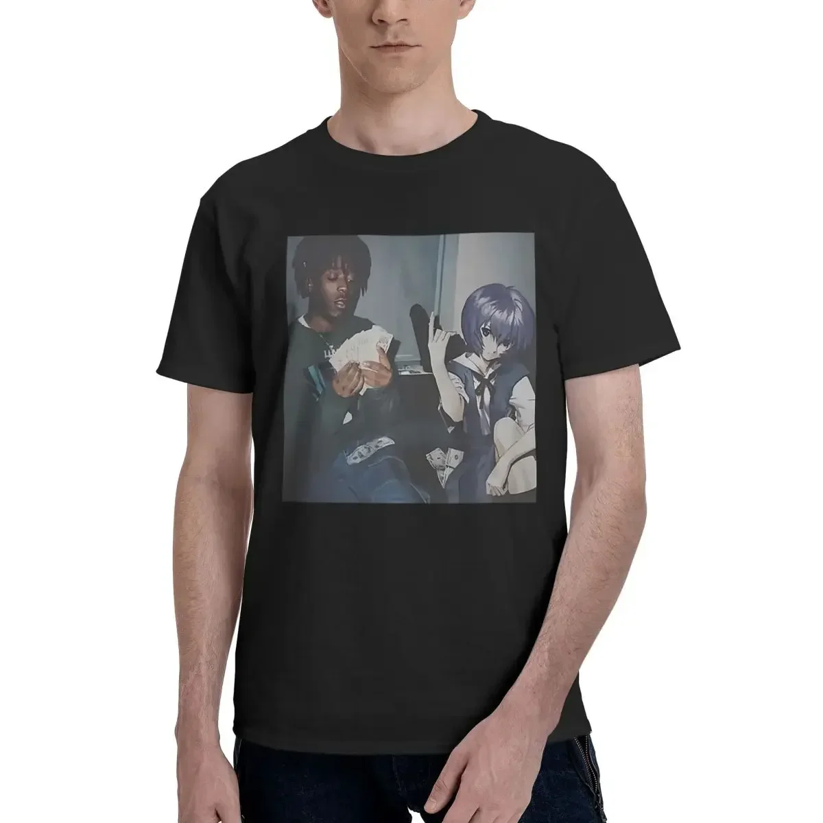 Rei Ayanami Thug Meme 100% cot - Summer Clothing Deals recensione e prezzo