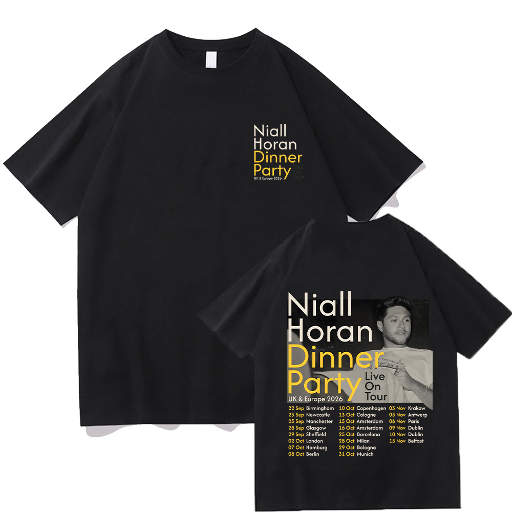 T-shirt Niall Horan Dinner Par - Summer Clothing Trends For Men 2026 recensione e prezzo