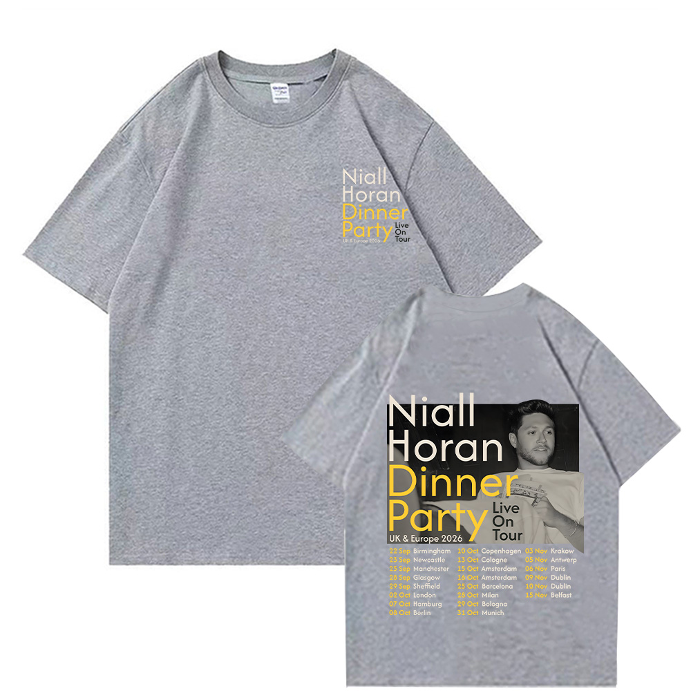 T-shirt Niall Horan Dinner Par - Summer Clothing Trends For Men 2026 recensione e prezzo