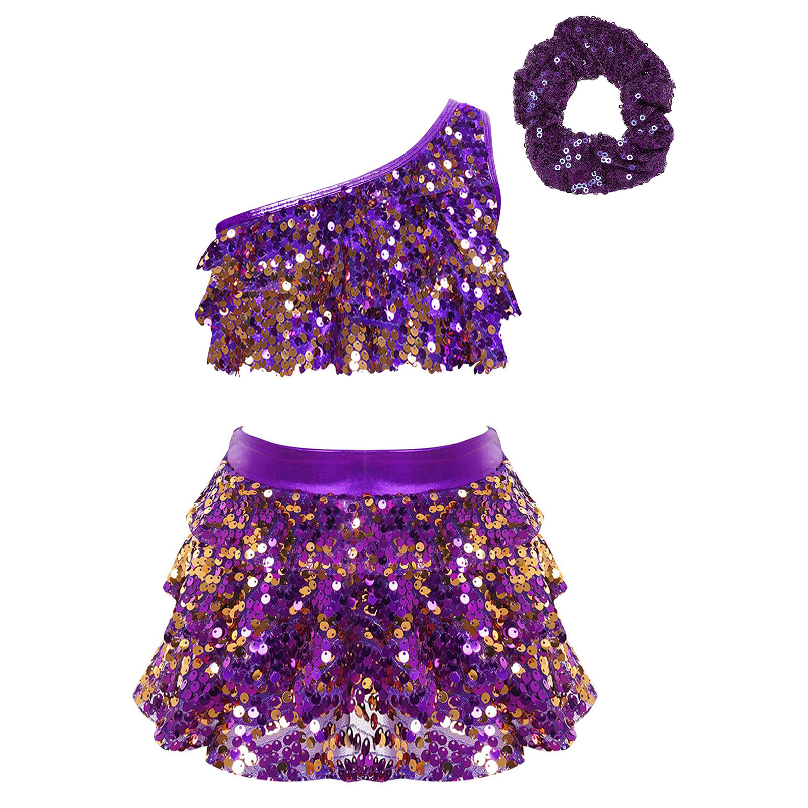 Bambini Ragazze Paillettes luc - Summer Clothing For Kids Girls recensione e prezzo
