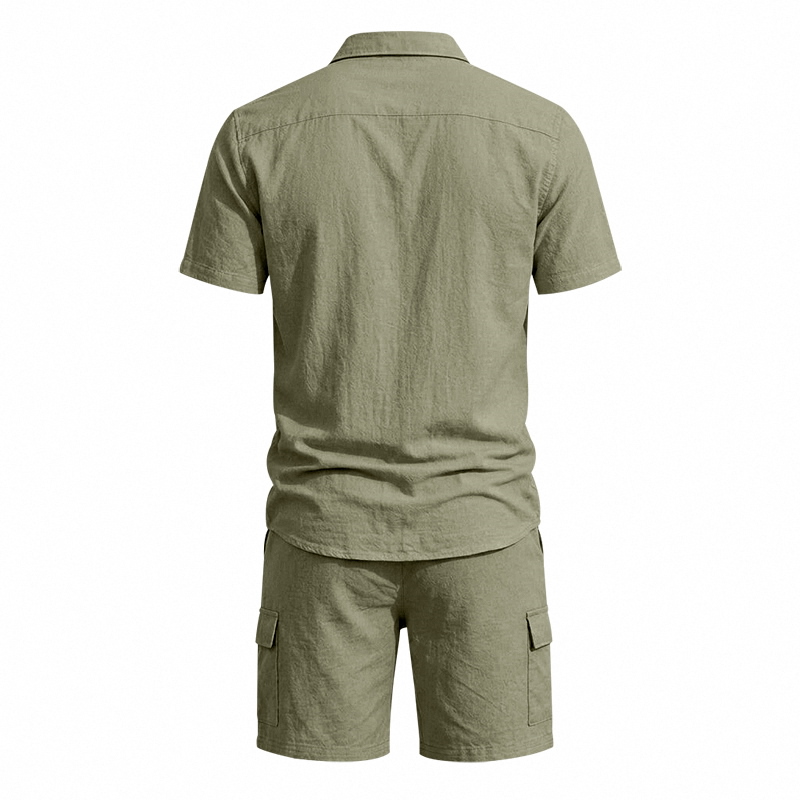 Completo Estivo da Uomo in Lin - Summer Clothing Men Linen recensione e prezzo